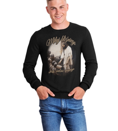 LONGSLEEVE MIŁUJ BLIZNIEGO